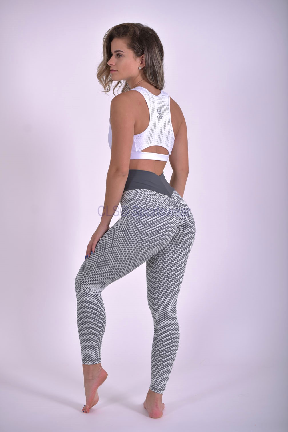 textured yoga pants