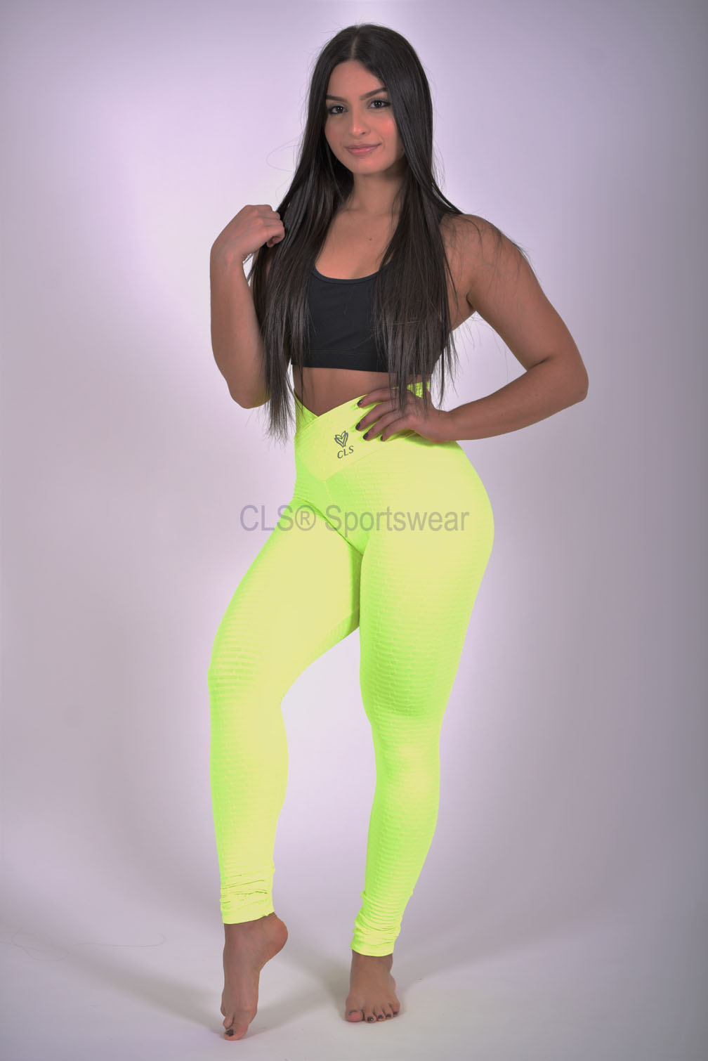 yellow leggings with top